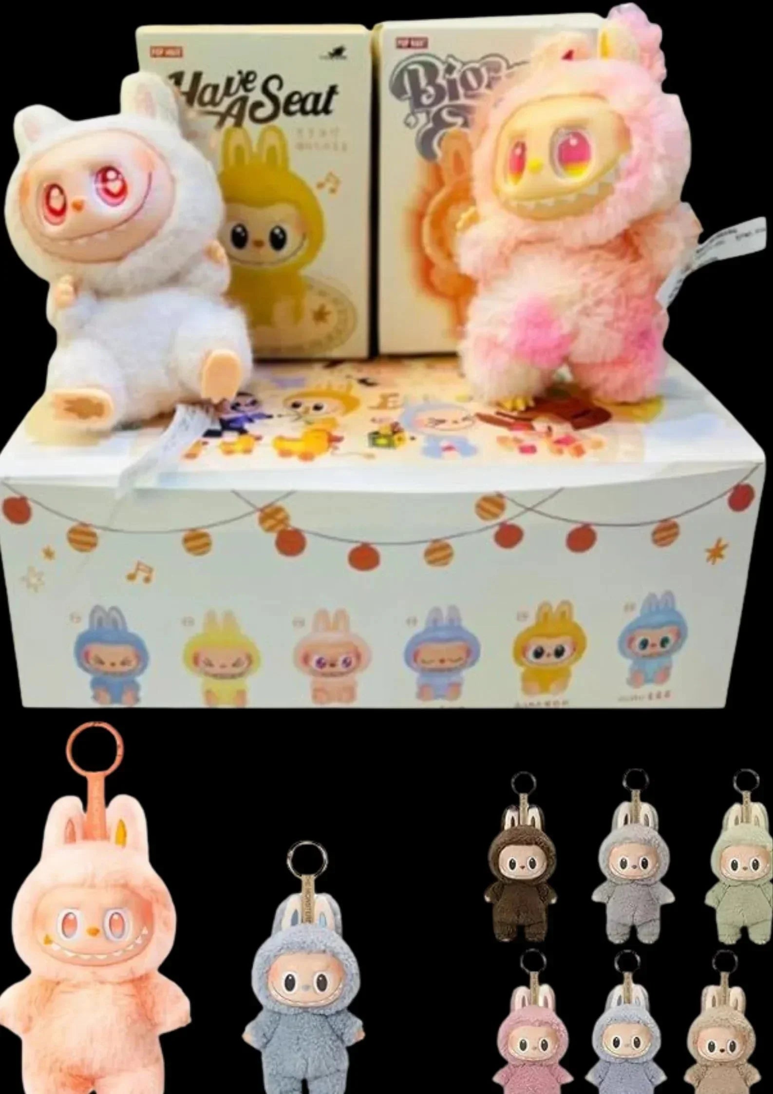 The Monsters - Exciting Macarons Vinyl Face Blind Box, Random Design